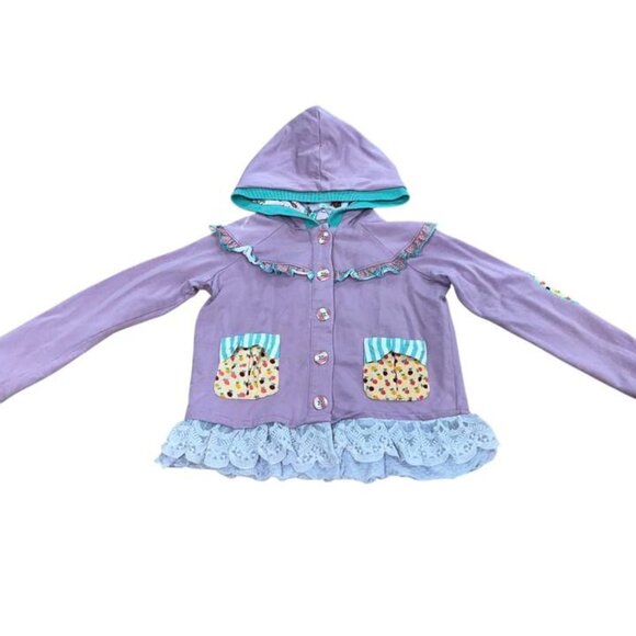 Matilda Jane Royalty Hoodie, Size 6 - Picture 1 of 6
